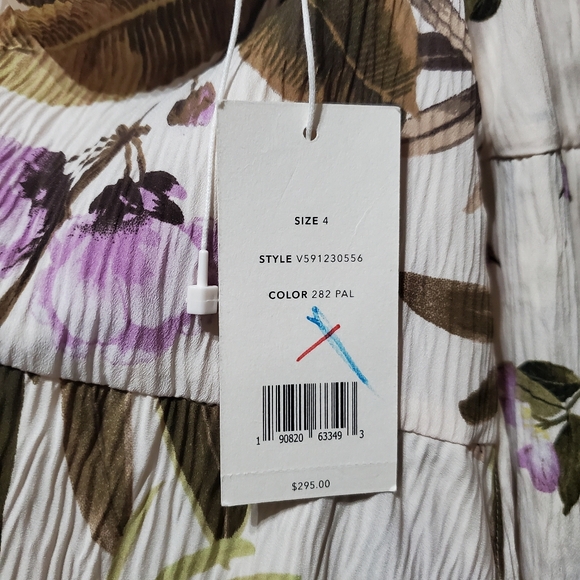 NWT Vince Plisse Maxi Skirt - Picture 6 of 6